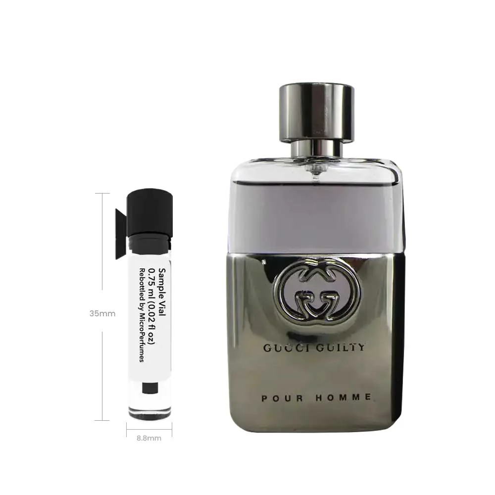 Guilty Pour Homme - Sample Vial - Image 3