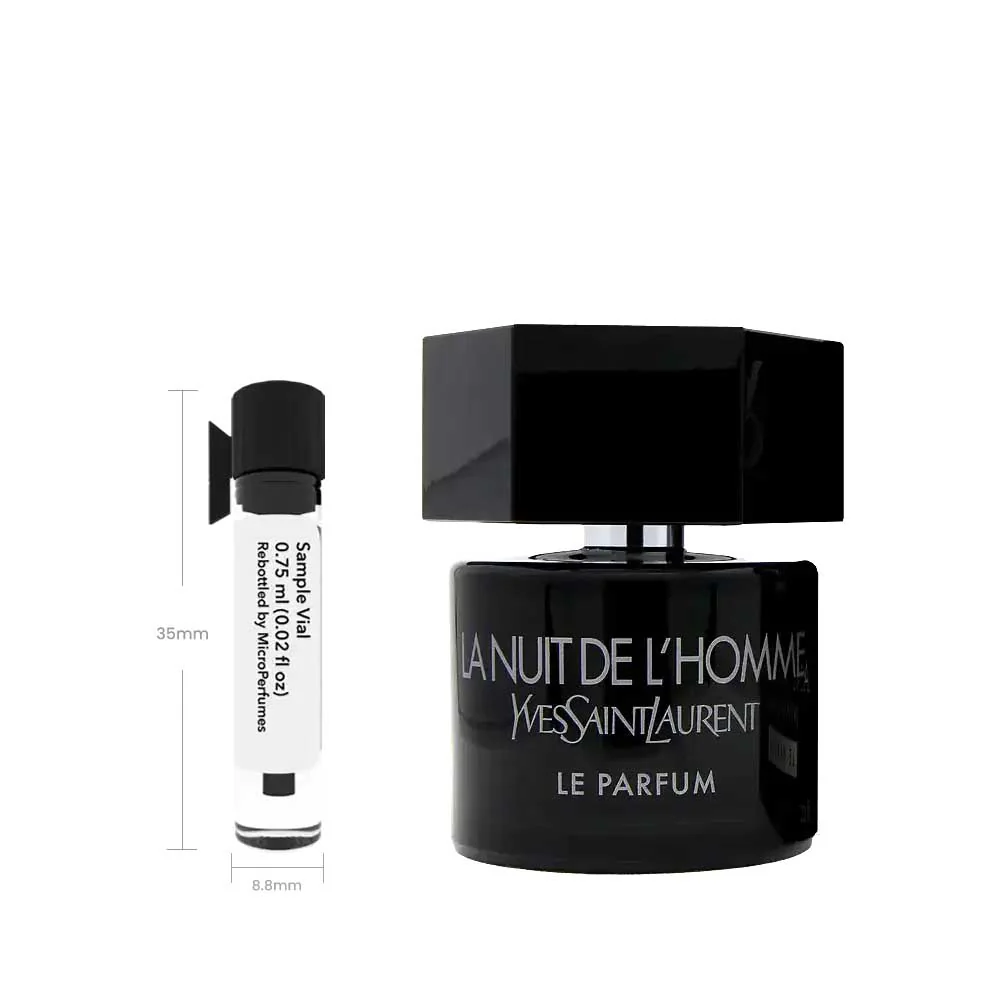 La Nuit de L'Homme Le Parfum - Sample Vial - Image 3