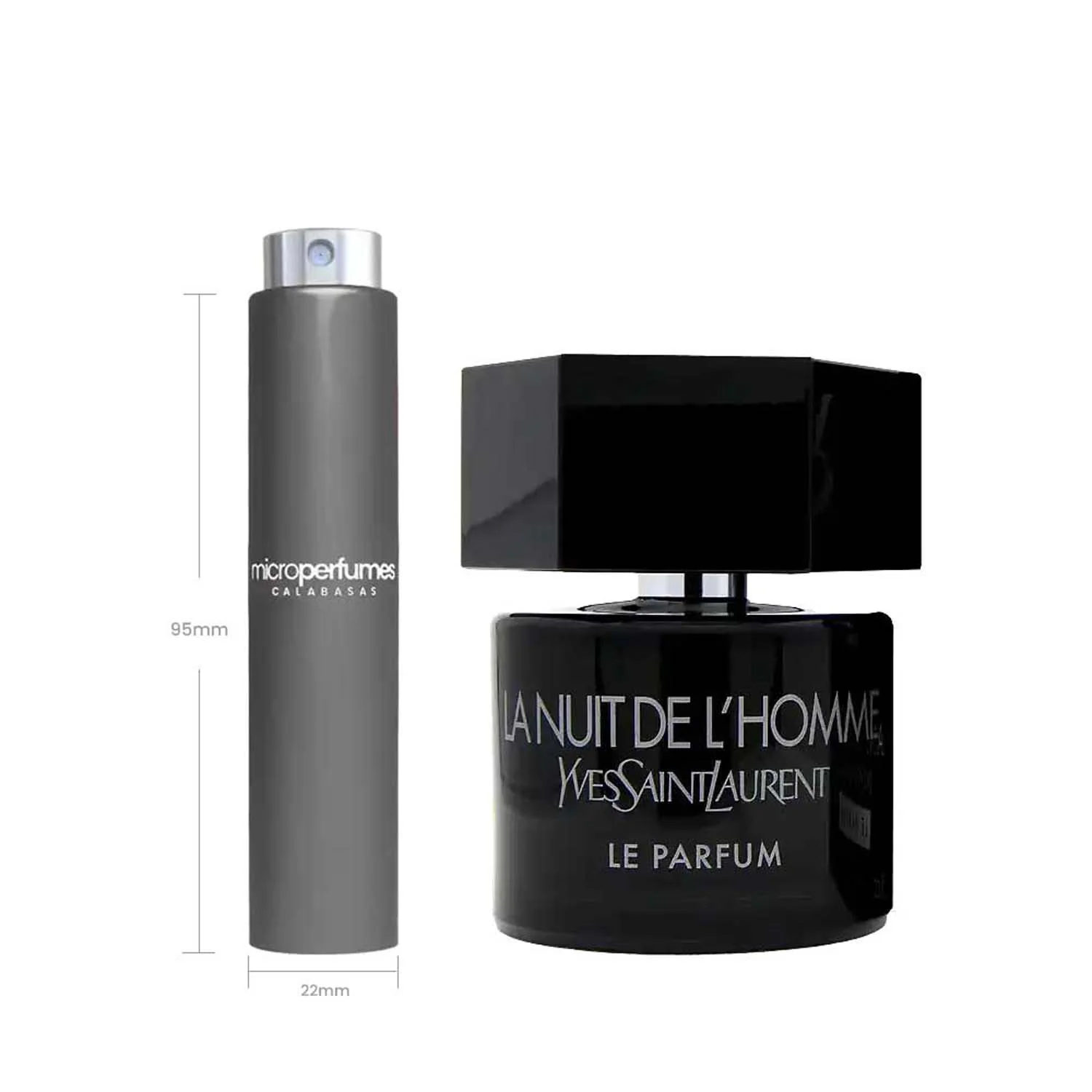 La Nuit de L'Homme Le Parfum - Travel Spray - Image 4