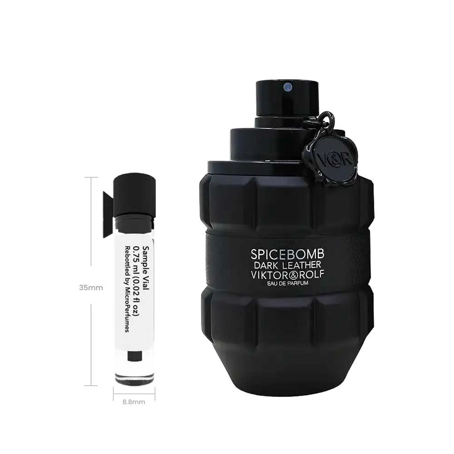 Spicebomb Dark Leather - Sample Vial - Image 4