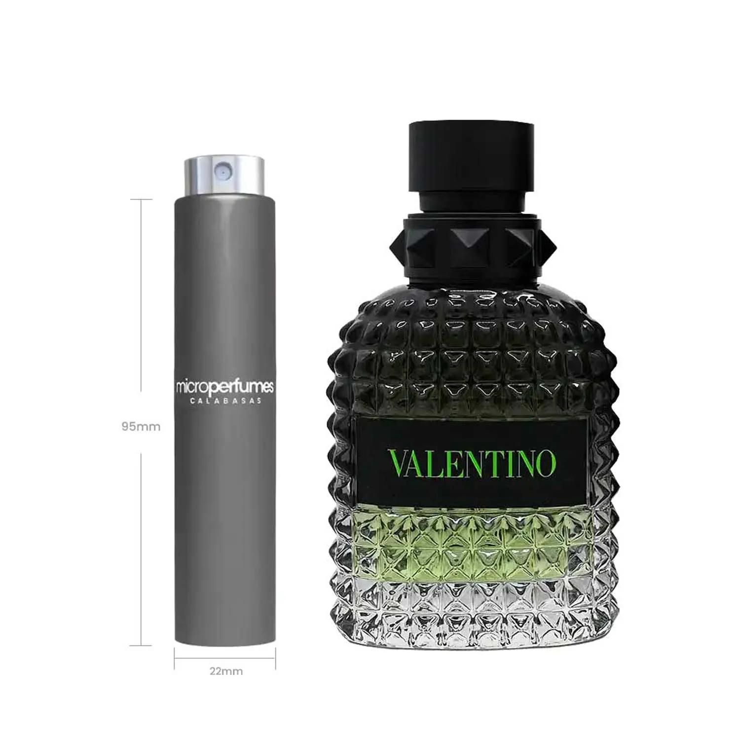 Uomo Born in Roma Green Stravaganza - Travel Spray - Image 4